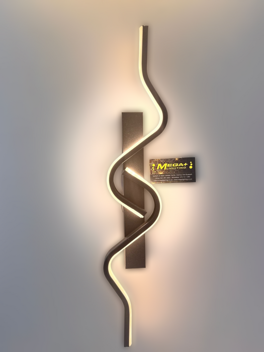 Modern Wall Black LED Wall Lights 18w Indoor Wall Lamp Modern Led Sconces Wall Lighting for Bedroom Living Room Office Dining Room Hallway