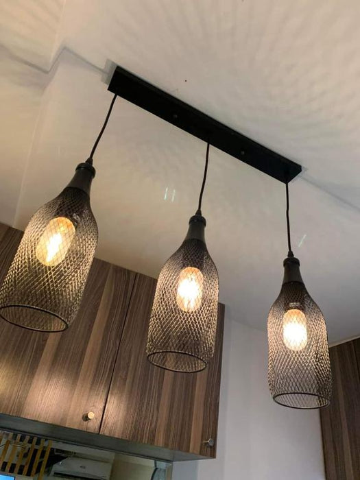 PENDANT LIGHT BLACK IRON LAMP RUSSIA LOFT pendant light