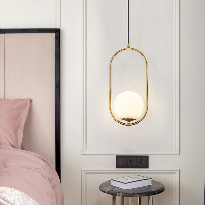 Gold Modern Pendant Lamps Bar Restaurant E27 Pendant Lights