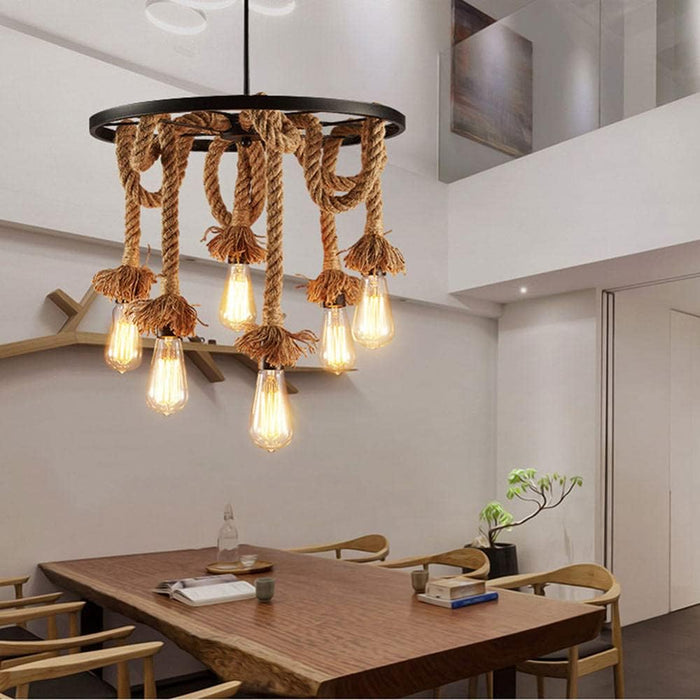 Introducing our Vintage 6 bulb ceiling lights
