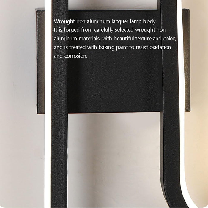 Black LED Wall Sconces 3-Tone Lighting Modern LED Bathroom Vanity Light Fixtures 23.6 Inch Linear Wall Lamp for Living Room Indoor Wall Lighting for Bedroom