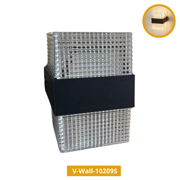 10W 6500K Bidirectional LED Wall Light