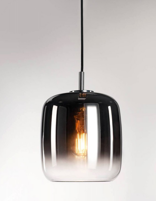 Modern Design Chrome Glass Pendant Light 1*E27