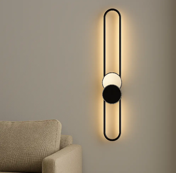 Led Wall Highlighter Light, 3-in-1 Colour Changing, Luxurious Wall Decor (12 Watt Matt Black)