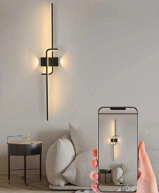 Wall Light LED Light Hallway Study Lumen Home Decor Lighting Wall Sconces Fixtures Modern Bedroom Living Room Wall for TV