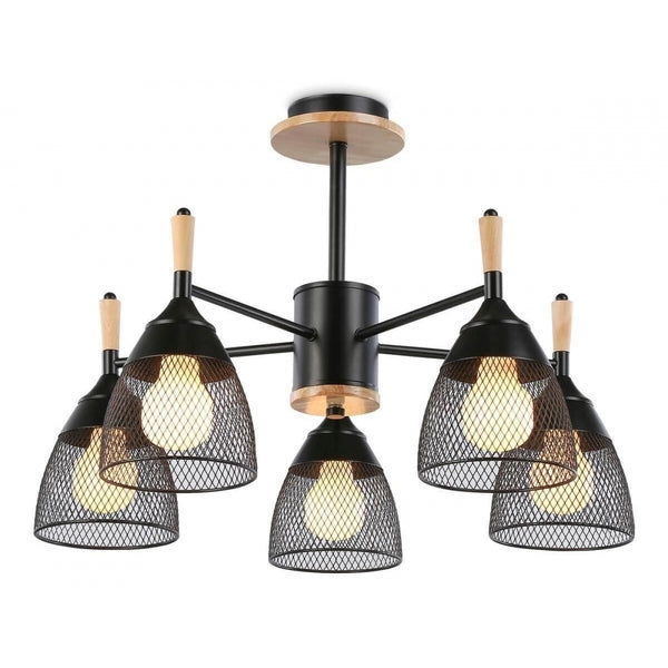 Chandelier on a rod Ambrella light Traditional