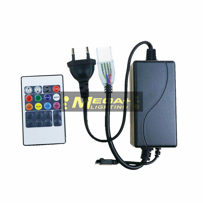 220V 5050 RGB LED Strip Light  Per Metre.