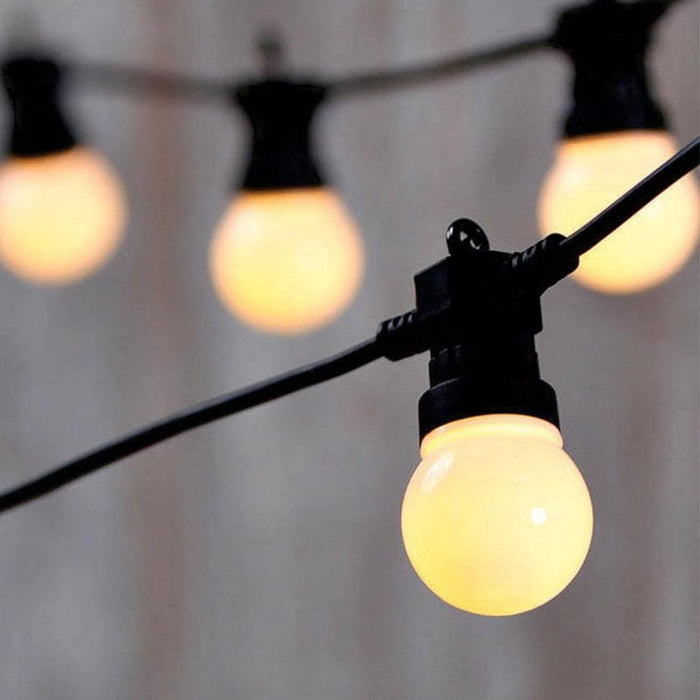 28w Indoor or Outdoor Party LED String Lights 10m 20head with bulbs