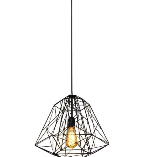 Iron Cage Industrial Pendant Light Bar