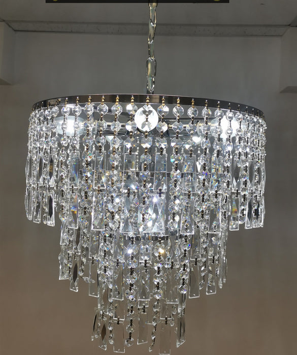 Crystal Pendant Light LED CHANDELIER Modern Crystal Chandelier Lustre Crystal Lamps For Dining Room lustres pendant Lighting Fixtures