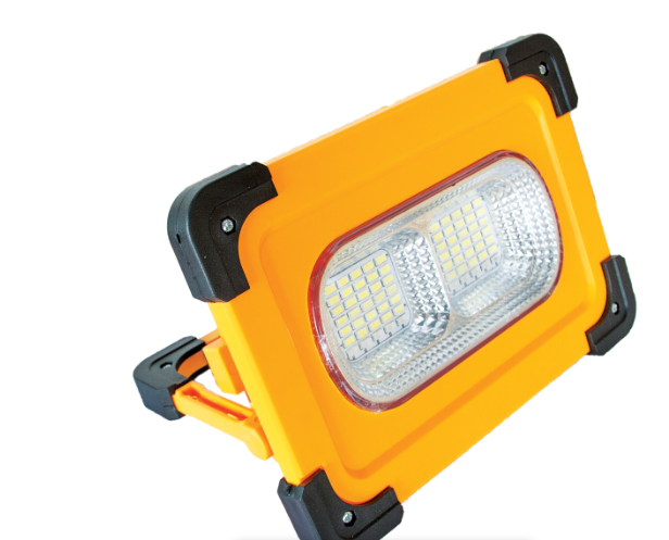 30W Solar Power Bank & High Power Light