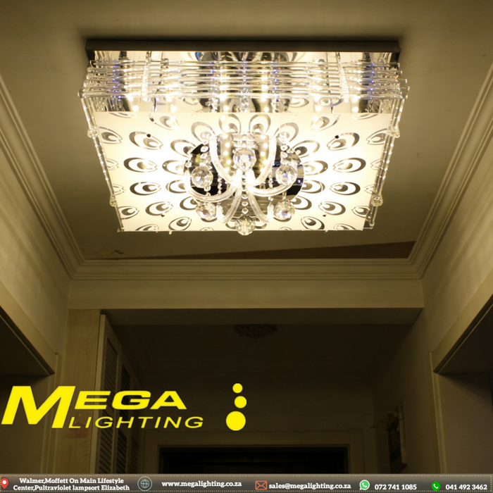 Modern Crystal Flush Mount Ceiling Light (600x400mm) (800X600)MP3