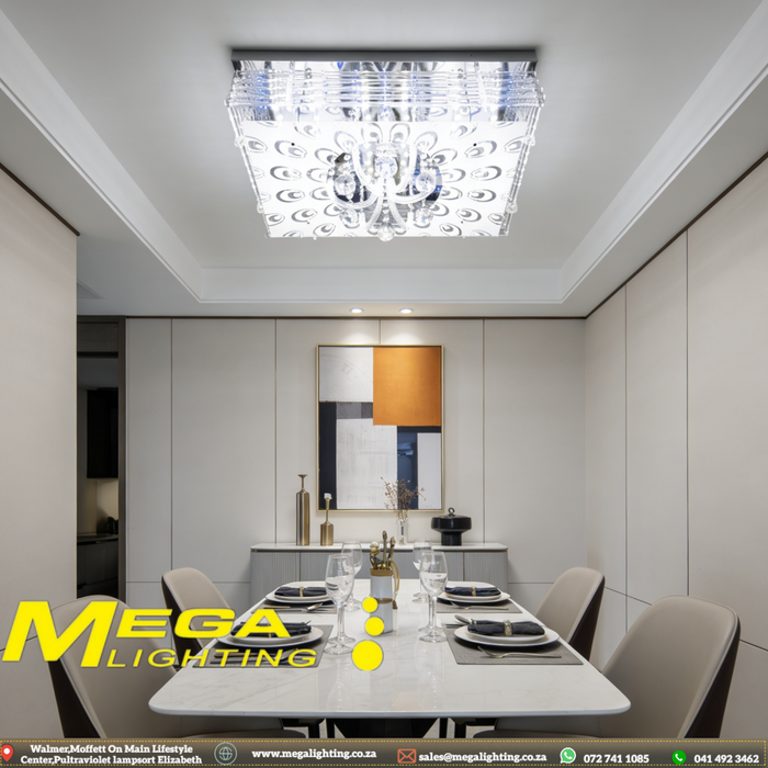 Modern Crystal Flush Mount Ceiling Light (600x400mm) (800X600)MP3