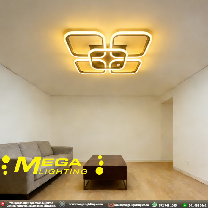 Postmodern Flowered LED Ceiling Lamp Nordic Creative Indoor Light For Home South Africa | Mega Lighting