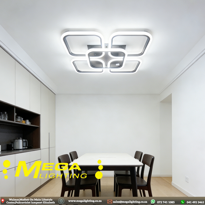 Postmodern Flowered LED Ceiling Lamp Nordic Creative Indoor Light For Home South Africa | Mega Lighting