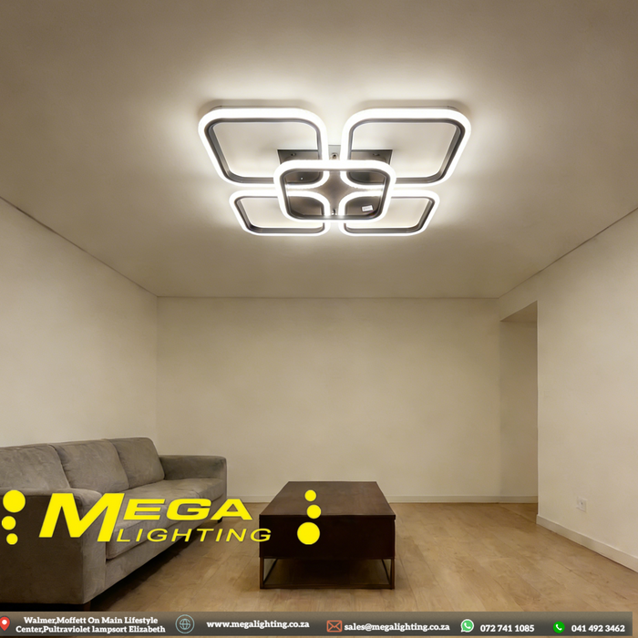 Postmodern Flowered LED Ceiling Lamp Nordic Creative Indoor Light For Home South Africa | Mega Lighting