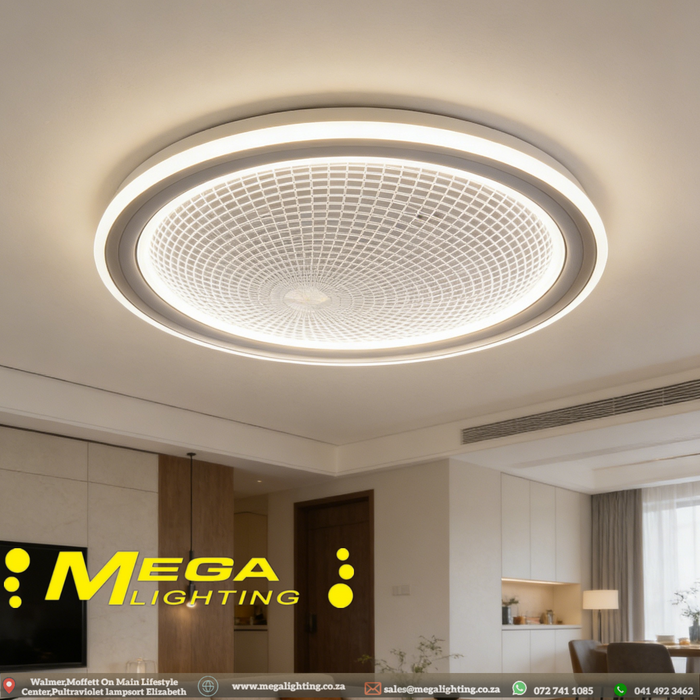 Modern Flush Mount Ceiling Light Fixture LED Ceiling Ligh 38W Adjustable Dimmable Lighting for Bedroom Kitchen Hallway.
