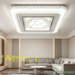 48×48cm artistic flower moon‑star cut‑out flush mount LED ceiling light 3‑colour switchable crystal textured frame MEGA LIGHTING South Africa