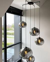 5-e27-modern-nordic-chandelier-smoke-glass-pendant-light-mega-lighting-south-africa