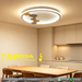 50×50cm 3‑Colour Changing LED Flush Mount Ceiling Light, MEGA LIGHTING South Africa