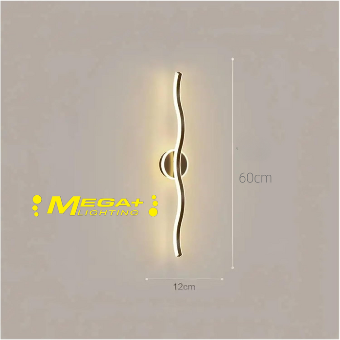 Wall Sconces Interior Lighting Simple Living Room Bedroom Bedside LED Lamp Black White Aisle Stairs Home Decor Wall Light, Lighting Chandelier