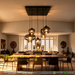 5‑Light Smoke‑Tinted Glass Cluster Pendant Light 55×55cm Base Dining Room Kitchen Island Villa MEGA LIGHTING South Africa