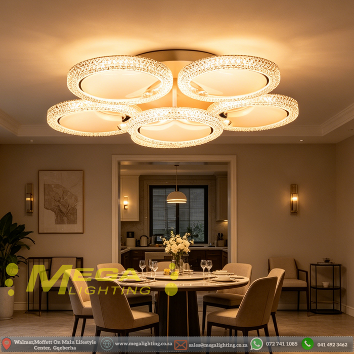 5-ring-crystal-led-ceiling-light-3-colour-dimmable-3000k-4000k-6500k-modern-flush-mount-luxury-home-lighting-mega-lighting-south-africa