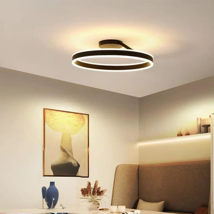 Round Bedroom Ceiling Lamp LED Lamp Living Room Lamp Simple Modern Atmosphere Domestic Study Lamp Bedroom Lamp