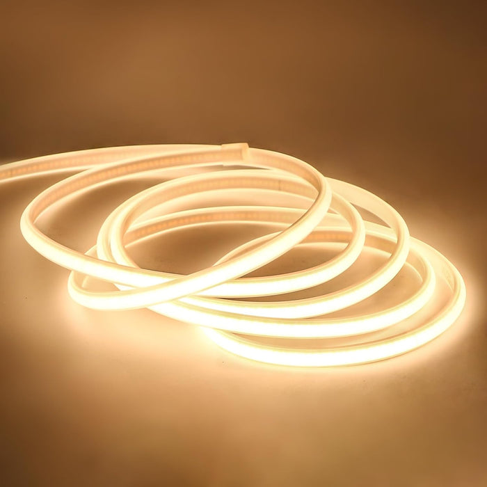 2835 120d COB LED Strip Lights Outdoor Waterproof LED Rope Light, IP65 Flexible Cuttable