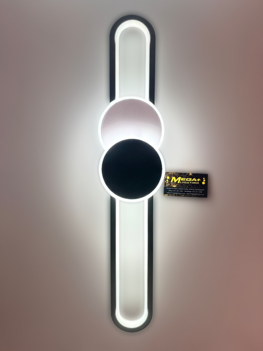 Led Wall Highlighter Light, 3-in-1 Colour Changing, Luxurious Wall Decor (12 Watt Matt Black)