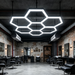 7-Cell LED Honeycomb Light 240×230cm 260W 6500K commercial hexagonal ceiling light MEGA LIGHTING South Africa