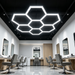 7-Cell LED Honeycomb Light 240×230cm 260W 6500K commercial hexagonal ceiling light MEGA LIGHTING South Africa
