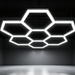 7-Cell LED Honeycomb Light 240×230cm 260W 6500K commercial hexagonal ceiling light MEGA LIGHTING South Africa