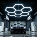 7-Cell LED Honeycomb Light 240×230cm 260W 6500K commercial hexagonal ceiling light MEGA LIGHTING South Africa