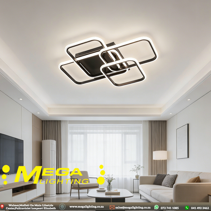 80w-3-tier-rectangular-led-ceiling-light-black-flush-mount-remote-3-colour-temperature-bedroom-mega-lighting-south-africa