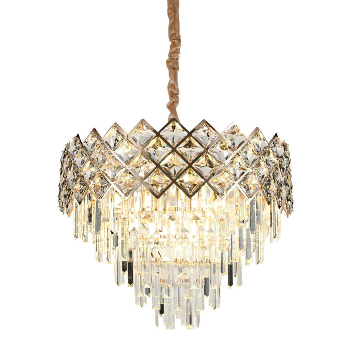 Led crystal chandelier