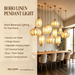 Boho Linen Fabric Pendant Light 4 shapes E27 socket adjustable height natural linen shade dining room cafe kitchen island home bar MEGA LIGHTING South Africa