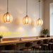 Boho Linen Fabric Pendant Light 4 shapes E27 socket adjustable height natural linen shade dining room cafe kitchen island home bar MEGA LIGHTING South Africa