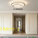 Double Ring LED Hallway Ceiling Light 30×30cm ultra‑thin 3‑color switchable flush mount lamp MEGA LIGHTING South Africa