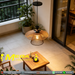 MEG+M251 dual‑layer rattan pendant light, natural rattan outer dark mesh inner shade 30cm adjustable 100cm cord MEGA LIGHTING South Africa