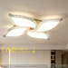 Flower-Shaped Crystal LED Ceiling Light 