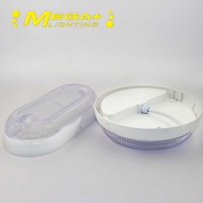 Hallway Corridor Energy Saving 24W Waterproof IP65 Outdoor Oval/Circular Wall Lamp LED Bulkhead Light