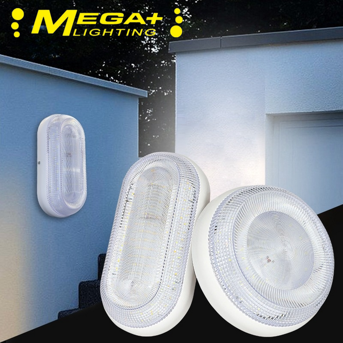 Hallway Corridor Energy Saving 24W Waterproof IP65 Outdoor Oval/Circular Wall Lamp LED Bulkhead Light