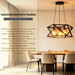 MG‑M256/3 Industrial Geometric Pendant Light, 43cm with 3 Amber Cylinder Glass Shades, Adjustable 100cm Cord | MEGA LIGHTING South Africa