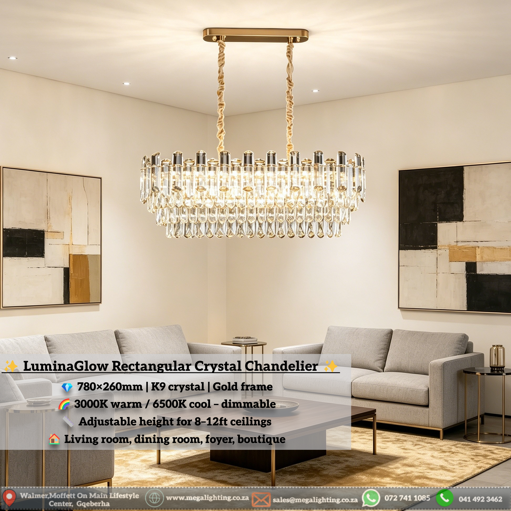 LED Chandeliers Lights MEGA LIGHTING