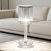 MG-JMX23924/1T Rechargeable Ribbed Crystal Projection Table Lamp, 3-Colour LED cordless decorative table lamp, MEGA LIGHTING South Africa