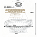 MG‑2628‑4.8 double‑ring crystal chandelier polished gold‑frame 57+37cm 3‑colour switchable adjustable‑110cm MEGA LIGHTING South Africa