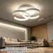 Modern Multi-Curved Interlocking C-Ring LED Ceiling Light L26×W19cm 3-colour switchable MEGA LIGHTING South Africa