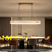 100cm modern oval LED pendant light silver‑grey ceiling‑base 3‑colour switchable adjustable‑height MEGA LIGHTING South Africa