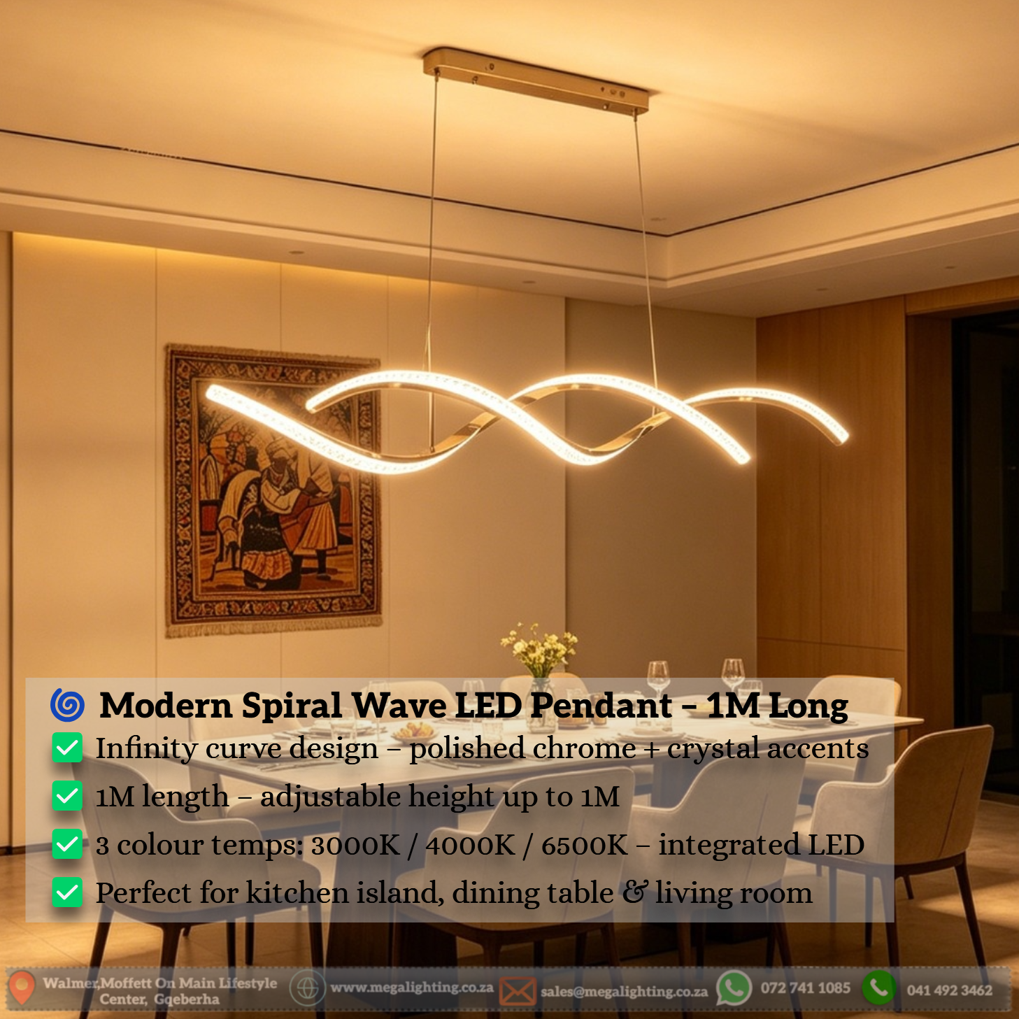 LED Chandeliers Lights MEGA LIGHTING